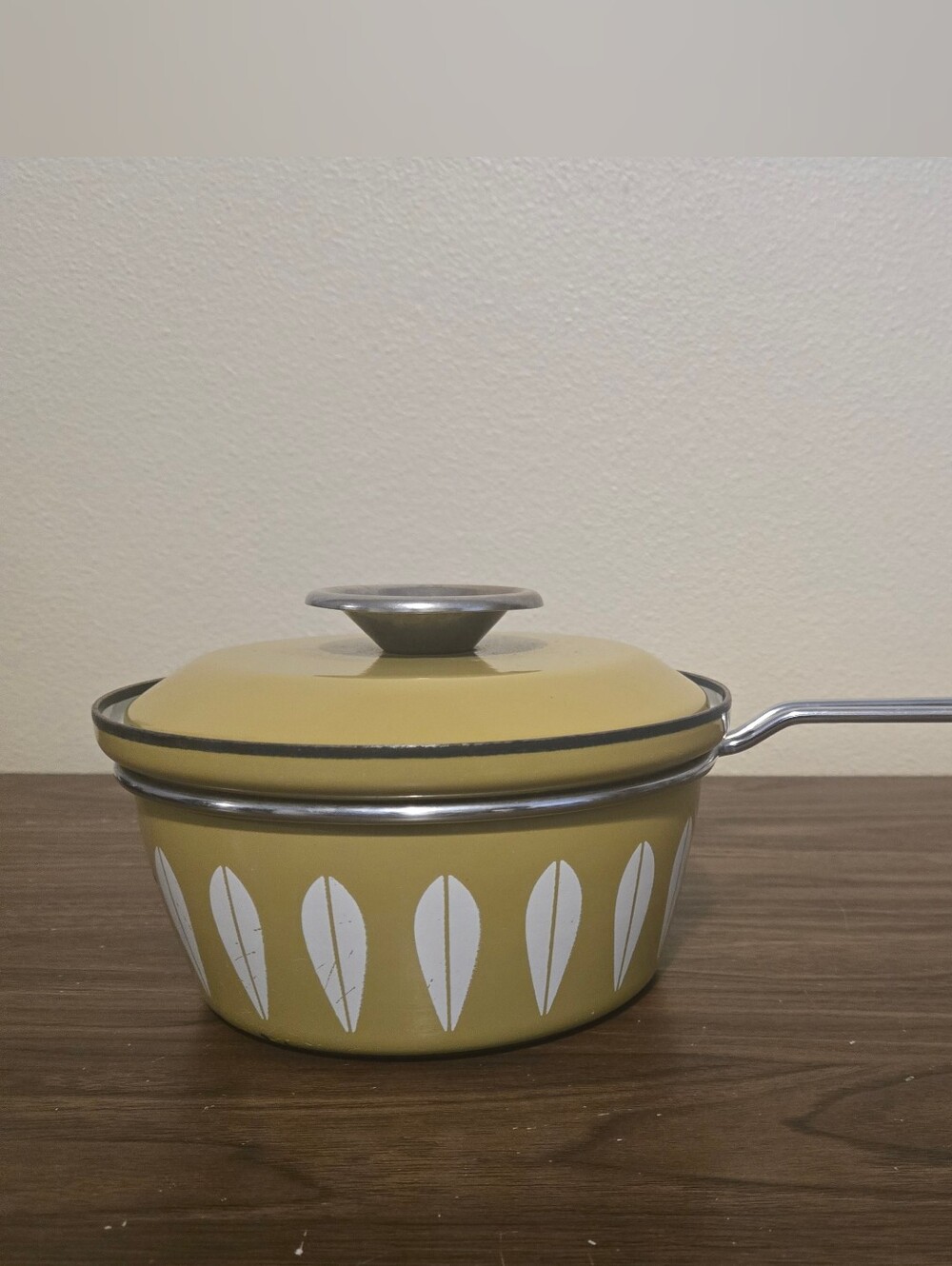 Cathrineholm Green Lotus Sauce Pan 1.5 Qt.